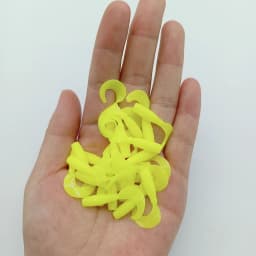 DUODUOYU 10PCS Mini Ajing Soft Fishing Lure  0.4g/30mm Artificial Swimbait Jig Wobbler Bass Bait Fishing Tackle Soft Bait