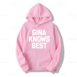 Brooklyn Merch Gina Knows Best Hoodie Sweatershirt Same Style Graphic Hoodies