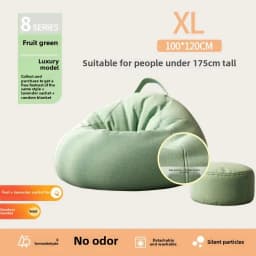 Lazy Sofa Bean Bag Single Person Can Lie Down and Sleep floor sofa muebles bean bag chair with filling