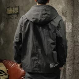 Big Size Zip-up Hoodie Men Jacket Sweatshirt Military Windbreaker Harajuku Hooded Pullover Vintage Long Sleeve Pockets Tops New