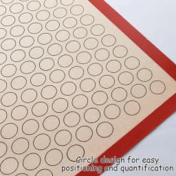 Macaron Silicone Baking Mat Cookie Pad Nonstick Rolling Dough Mats Baking Gadget Oven Sheet Pan Liner Cake Bakeware Kitchen Tool