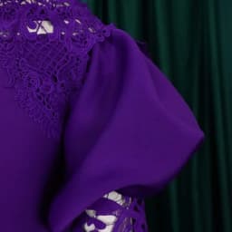 Elegant Dresses for Woman Off the Shoulder Lantern Sleeve Lace Patchwork Sheath Package Hips Ankle Length Luxury Birthday Dress