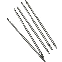 5Pcs Leather Sewing Awl Straight Needle for Sewing or Repairing Canvas Leather, Shoes Sewing Tools
