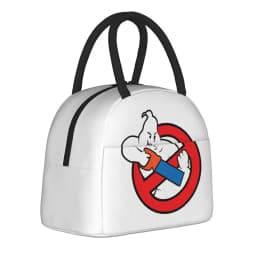 Ghostbuster Insulated Lunch Bag Cooler Bag Reusable,Meal Container High Capacity Tote Lunch Box Food Storage Bags