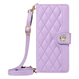Crossbody Flip Case for Redmi 14C 14R 13C 13 12 11A 10C 10X 10 9C 9A 9 A5 A4 A3 Diamond Leather 3 Cards Wrist Strap Wallet Cover