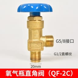 WP-15 Small Argon Cylinder Valve Argon Cylinder Bottle Head Assembly Cylinder All Copper Valve Switch Safety