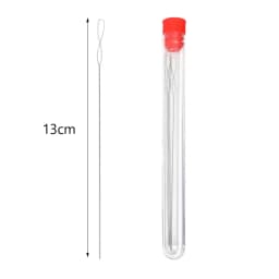 5pcs/bottle Open Curved Beading Needles Pins Jewelry Making Tools Stainless Steel Needle for Bead Threading Pins DIY Necklace