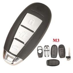 jingyuqiin Remote Car Key Blank Fob Shell Case For Suzuki Swift SX4 Vitara 2010-2016 TS008 / TS007 Smart Key With Small Key