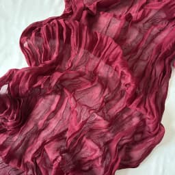 Wrinkle Gauze Table Runner Cheesecloth Semi-Sheer Table Setting Dining Wedding Party Christmas House Banquets Arches Decor