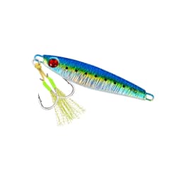 TOLU NEW 3D Printed Eyes Fast Sinking Metal Jig Lure 20g 30g 40g Saltwater Shore Casting Fishing Lure Vertical Metal Jig