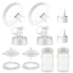 Replacement Breast Pump Parts for Spectra S1 S2 S9 Plus, Full Accessories Kit BPA-Free Silicone Breast Pump Spares