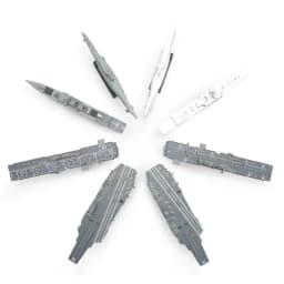 4D Assembled Ship Model Liaoning Battleship Modern Class Battleship Aircraft Carrier Model Military Warship Model Toy