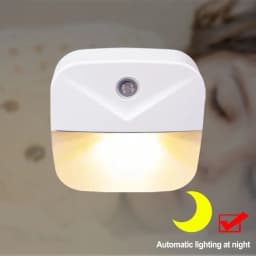 LED Night Light Wireless Light control Sensor Dusk-to-Dawn Night Lights For Baby Kids Bedside Bedroom Corridor Lamp EU US Plug