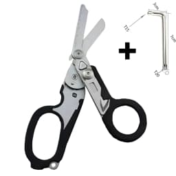 Raptor Emergency Response Shears Multifunctional Scissors with Strap Cutter and Glass Breaker with Compatible Holster