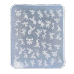 Versatile Art Mold for DIY Decorations Art Decorations Nails DIY Silicone Templates Nails Carving Moulds