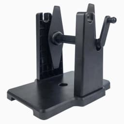 Large Roll Label Holder Manual Winding Bracket Universal Manual Crank Label Rewinder Printer External Barcode Paper Holder
