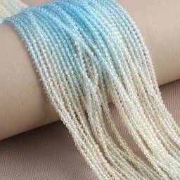 125 Pieces Spinel Bead Crystal Beads Loose Exquisite appearance DIY Jewelry Making Bracelet Necklace Accessories 3mm Length 38cm