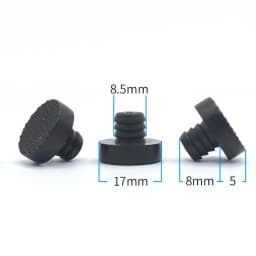1Set Soft Transparent Silicon Rubber Embedded Furniture Table Chair Leg Feet Bottom Glide Slide Pad Floor Protector Shockproof