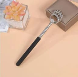 Extendable Massage Claw Back Scratcher Stainless Steel Claw Back Scraper Extendable Telescopic Itch Stick Health Products Hackle