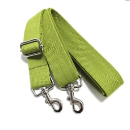 38cm Wide Polyester Cotton Bookbag Strap Military Green Canvas Single Shoulder Slant Cross Strap Bronze Hardware Accessory