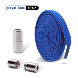 Elastic Laces Sneakers No Tie Shoe Laces Capsule Lock Shoelaces Without Ties Kids Adult 0.6cm Flat Shoelace for Shoes
