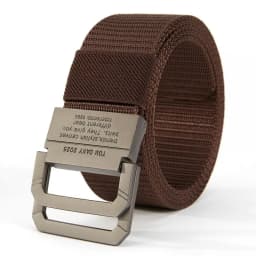 Men Belts Automatic Buckle Metal Webbing Belts for Men Women Canvas Nylon High Quality Strap Casual Outdoor Sports Students