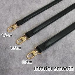Black Lady's Bag PU Leather Shoulder Strap Crossbody Bag Belt adjustable Replace Handle Accessories