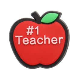 1pcs PVC Shoe Charms Folder Book Graduation School Bus Teacher Schoolbag Sandals Shoes Decoration Fit Wristbands Kid Party Gift