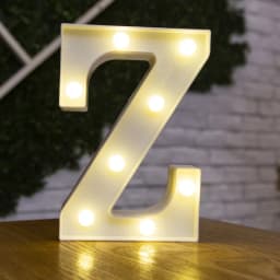 Decorative Letters Alphabet Letter LED Lights Luminous Number Lamp Night Light Wedding Proposal Party Baby Bedroom Decoration