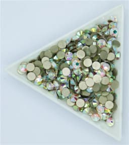Super Glitter Crystal AB Non Hot Fix Rhinestones SS3-SS50 FlatBack Strass Sewing&Fabric Garment Nail Art Rhinestones Decorations