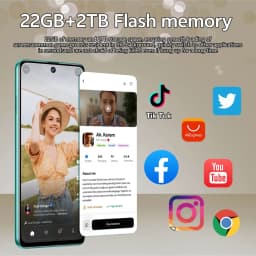 K-Touch Cheap C26 Ultra 7.3HD Mobile Phones 22G+2TB Smartphone 8000mAh Cell Phone 5G Dual SIM Android 15 16+48MP Camera Cellphones