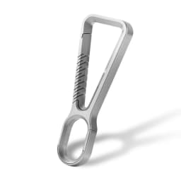 Creative Titanium Alloy Belt Buckle Keychain Outdoor Tool EDC Men's Waist Hanging Personalised Keychain