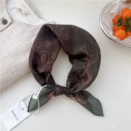 56cm Print Geometric Pattern Headscarf Scarf Square Scarves Kerchief Neckerchief Bandanas Neck Wraps Hair Ribbon Band Headband
