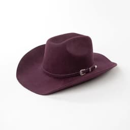 USPOP 100% Wool Felt Cowboy Hat with Belt Buckle 4 Sizes Wide Brim Jazz Hat Autumn Winter Fedoras