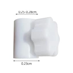 Umbrella Rod Connecting Accessory Lightweight Durable Umbrella Pole Rings Umbrella Rod Part for Parties Beach Pool Yard Umbrella