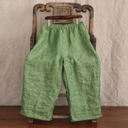 Artistic High-End Hemp Wide Leg Pants Women's Thin Casual Harlan Loose Cotton Linen Nine Point Pants Comfortable Straight Cut
