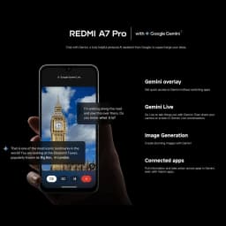 Global Version NEW Xiaomi Redmi A7 Pro Smartphone Xiaomi HyperOS 3 Powerful Octa-Core 6.9' LCD 120Hz 6000mAh 15W Fast Charging