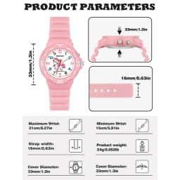 Fashion Primary and Secondary School Student Watch, Silent Pointer, Children's Watch, New Small Dial Quartz Watch