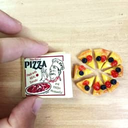 1/6 Scale Dollhouse Miniature Pizza Chicken Fried Chips Juice Mini Fast Food for Blyth BJD Doll House Kitchen Play Accessories