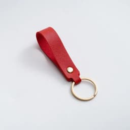 1/100pcs 8Color PU Leather Keychain Business Gift Suitable for Men and Women Car Key Strap Waist Wallet Keychains and Keyrings