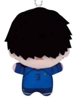 New Anime Blue Lock Vol.9 Rin Itou Bachira Meguru Cosplay Plush Doll Fluffy Maumet Pendant Puppet Keychain Keyring Gifts Toys