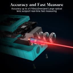 Kiprim Laser Rangefinder 50M 70M 100M Mini Laser Measurement Tool Laser Tape High Accuracy Multiple Measurement Functions