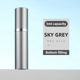 10ml 5ml Perfume Atomizer Portable Liquid Container For Cosmetics Traveling Mini Aluminum Spray Alcochol Empty Refillable Bottle