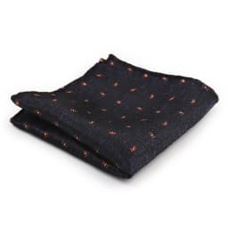 High Grade Pocket Square Brand Kerchief Men Dark Blue Striped Fit Formal Party Wedding Man Handkerchiefs Pocket Suit Hanky Gifts