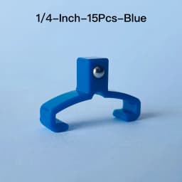 15Pack ABS Plastic Socket Organizer Rail Replacement Clips, 1/2 3/8 1/4 Drive Spring Loaded Ball Bearing Socket Holder Tool Rack