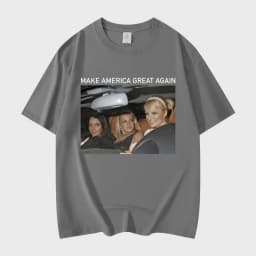 Funny Make America Great Again Meme Graphic T Shirts Fashion Aesthetic Short Sleeve T-shirts Unisex Casual Loose Cotton T-shirt