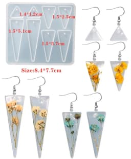 Keychain Pendant Twelve Constellation Silicone Mold For Epoxy Resin Casting Creative Earrings Jewelry Pendants Making Molds