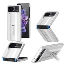For Samsung Galaxy Z Flip 4 Foldable Super Running Anti-fall Full Shell Easy to Fold with Stand Cover