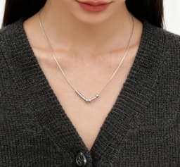 NEW 316L Stainless Steel Morse Code Necklace DIY Custom Name Design Hypoallergenic & Tarnish Resistant Creative Mystery Gift