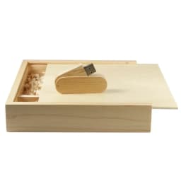 JASTER Maple Photo Album Wood USB+Box Memory Stick Pendrive 8GB 16GB 32GB 64GB 128GB Photography Gift Free LOGO (170*170*35 MM)